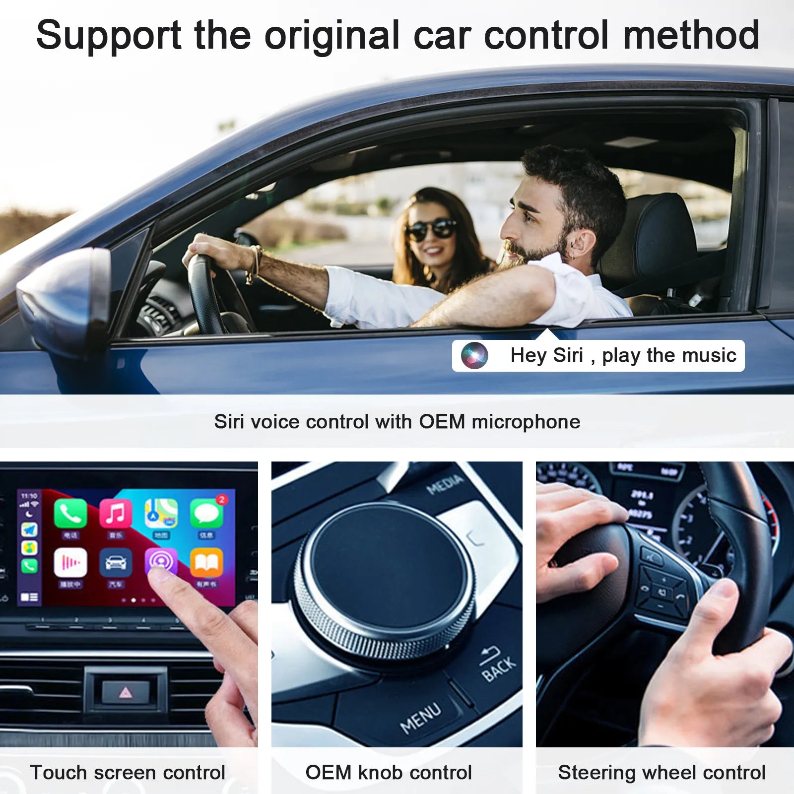 DriveMate™ Wireless CarPlay & Android Auto Adapter – Drive Mate™